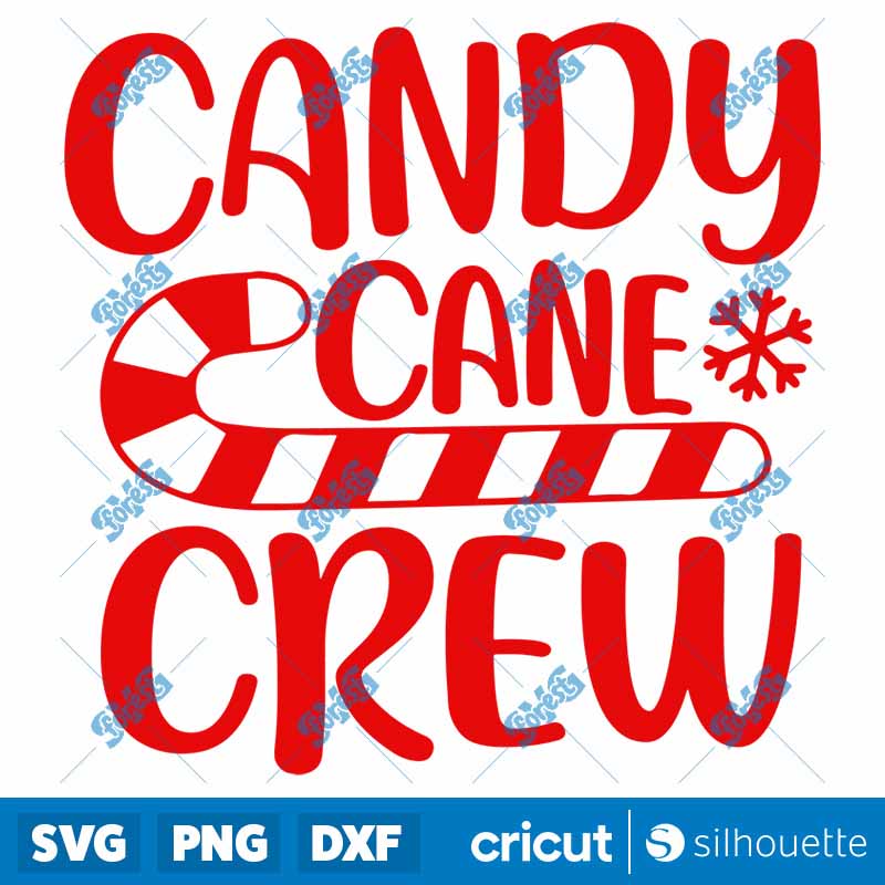 Candy Cane Crew SVG