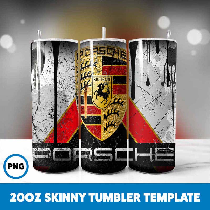 Car Brand Tumbler Wrap