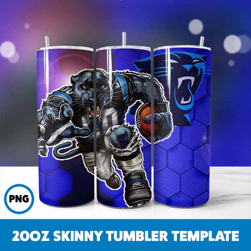 Carolina Panthers Tumbler Wrap