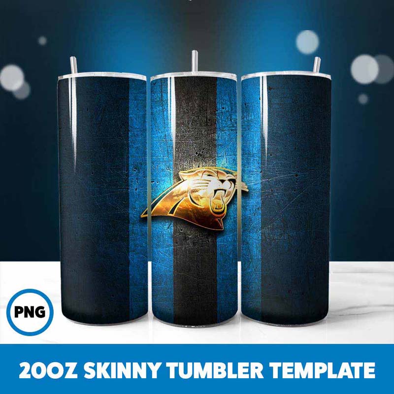 Carolina Panthers Football
  Team Tumbler Wrap