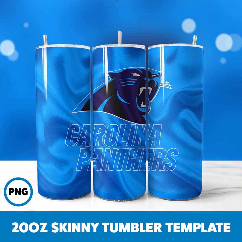 Carolina Panthers Football
  Team Tumbler Wrap