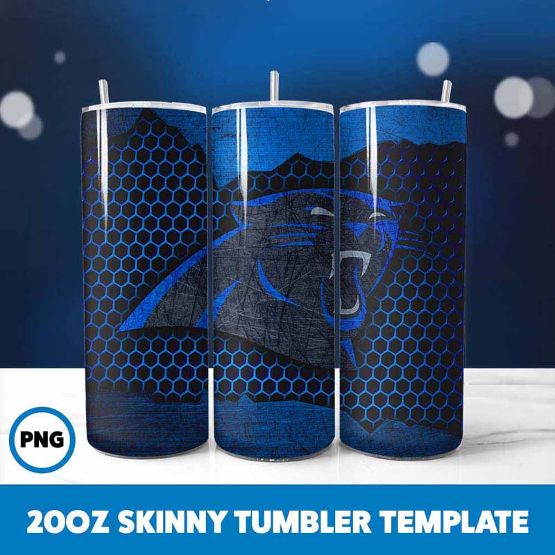 Carolina Panthers Football
  Team Tumbler Wrap