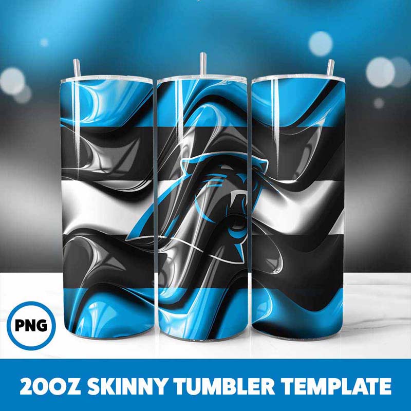 Carolina Panthers Football
  Team Tumbler Wrap