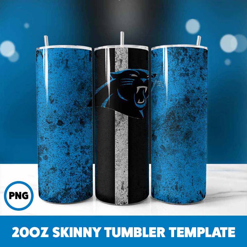 Carolina Panthers Football
  Team Tumbler Wrap