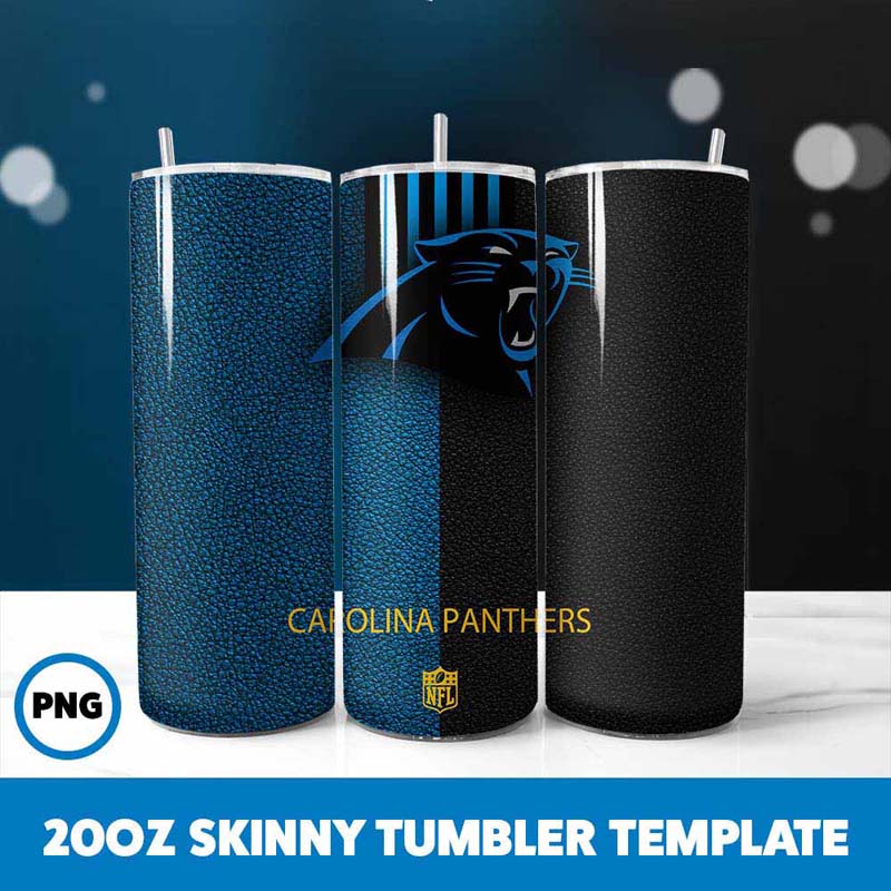 Carolina Panthers Football
  Team Tumbler Wrap