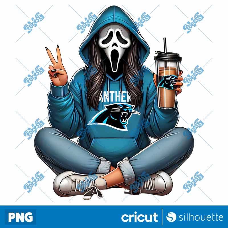 Carolina Panthers Movie Ghost
  Girl Football PNG