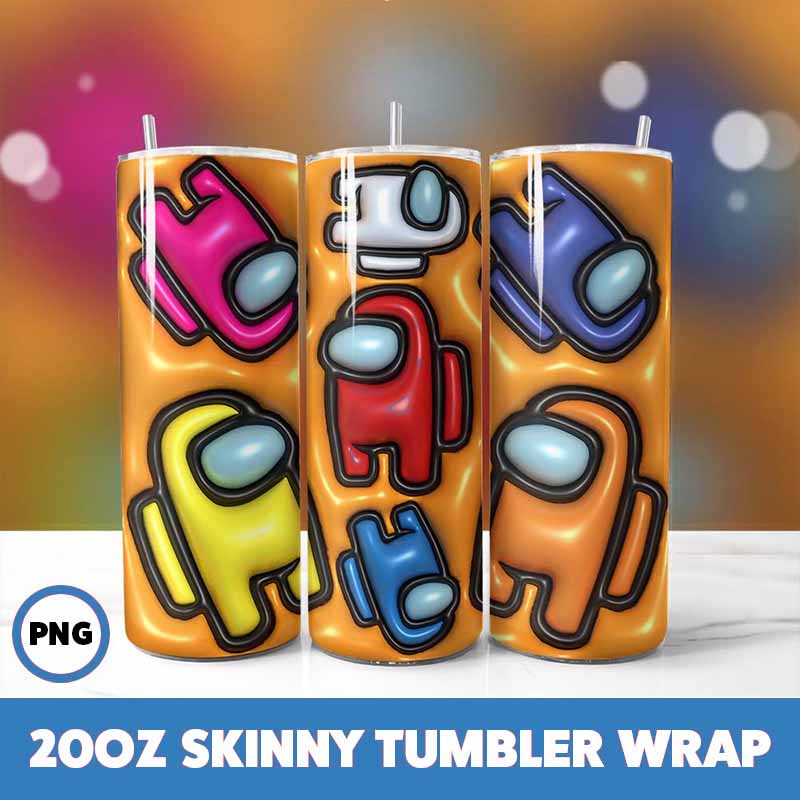 Cartoons Tumbler Wrap