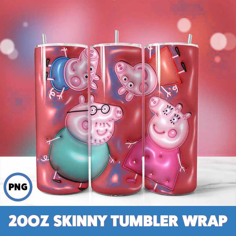 Cartoons Tumbler Wrap