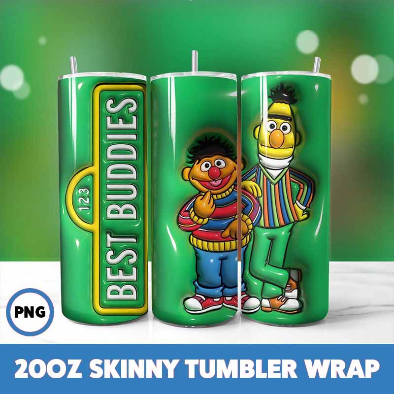 Cartoons Tumbler Wrap