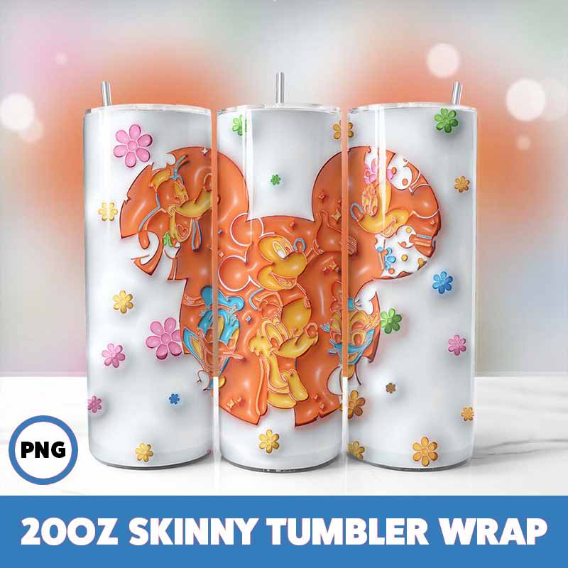 Cartoons Tumbler Wrap