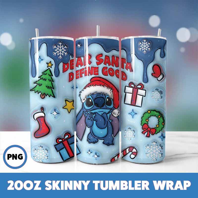 Cartoons Christmas Tumbler
  Wrap