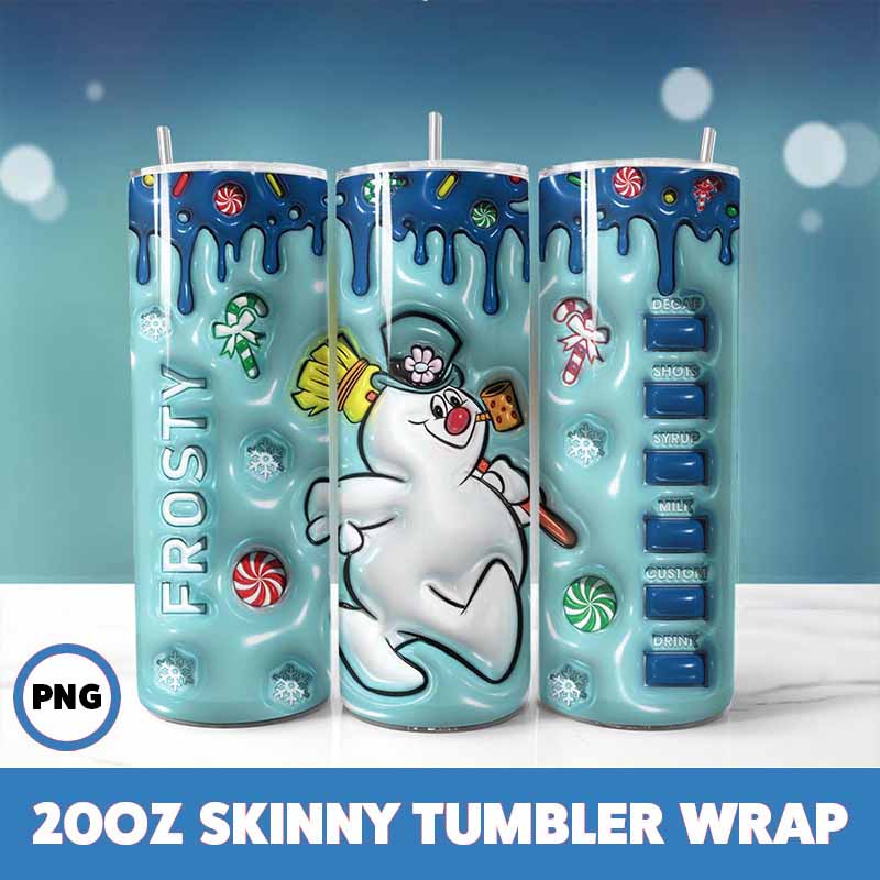 Cartoons Christmas Tumbler
  Wrap