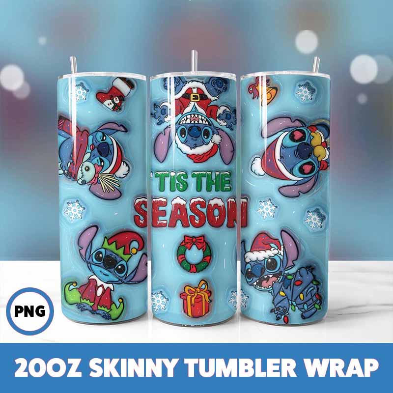 Cartoons Christmas Tumbler
  Wrap