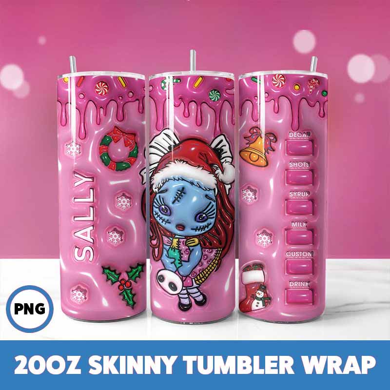 Cartoons Christmas Tumbler
  Wrap