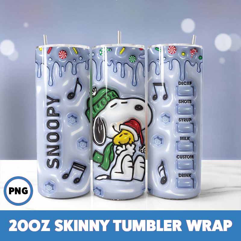 Cartoons Christmas Tumbler
  Wrap