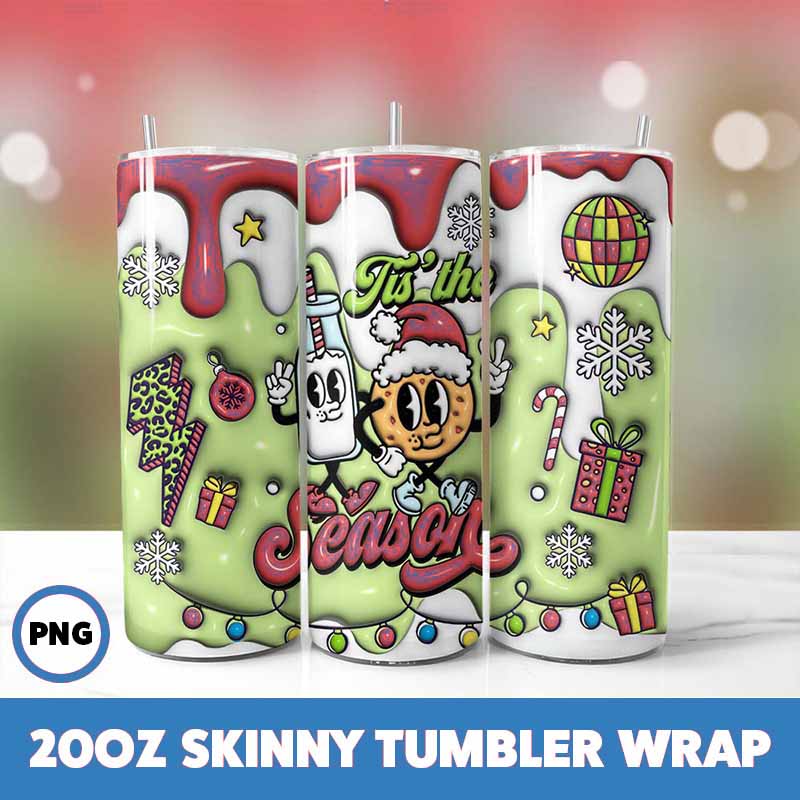 Cartoons Christmas Tumbler
  Wrap