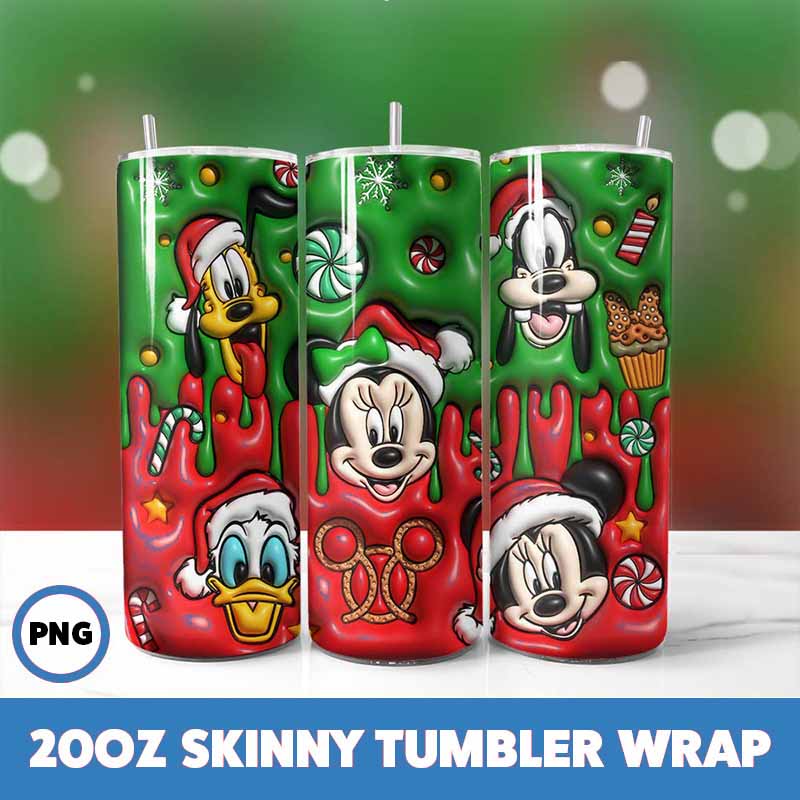 Cartoons Christmas Tumbler
  Wrap