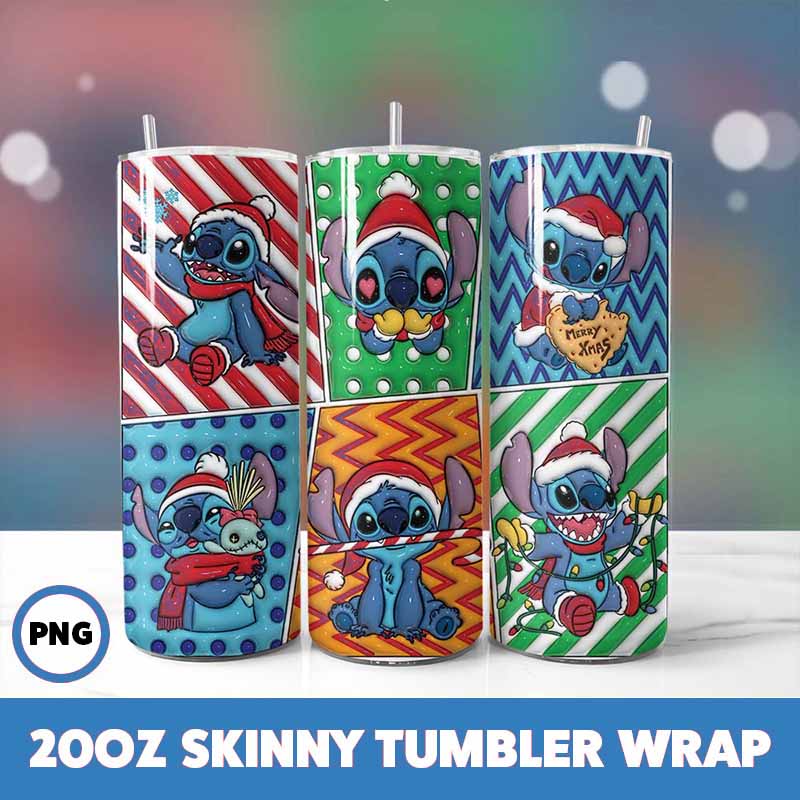 Cartoons Christmas Tumbler
  Wrap