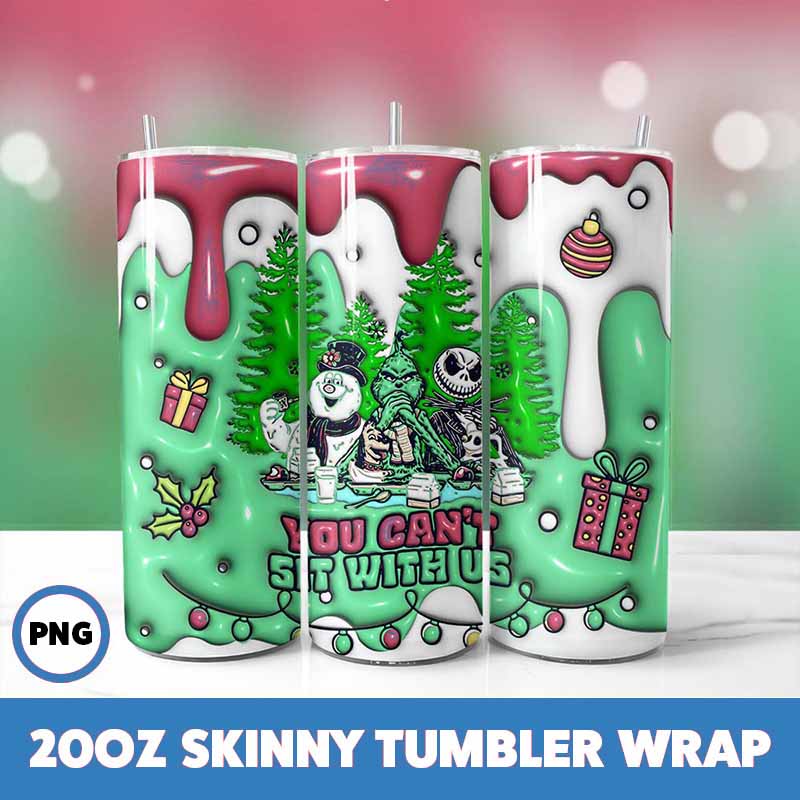 Cartoons Christmas Tumbler
  Wrap