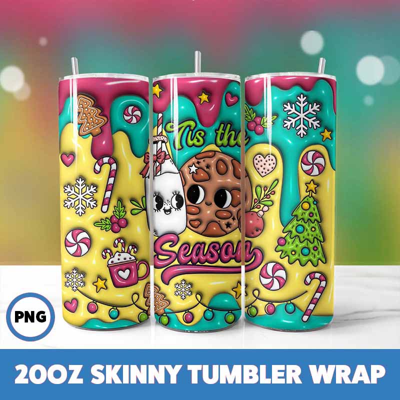 Cartoons Christmas Tumbler
  Wrap