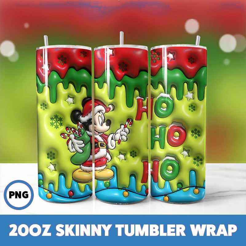 Cartoons Christmas Tumbler
  Wrap