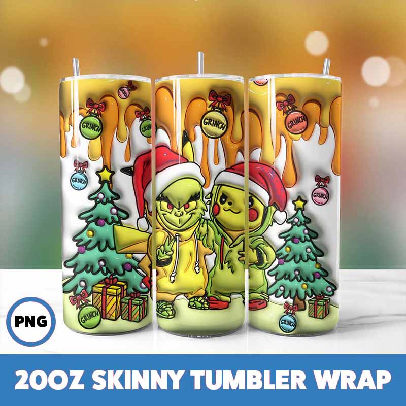 Cartoons Christmas Tumbler
  Wrap