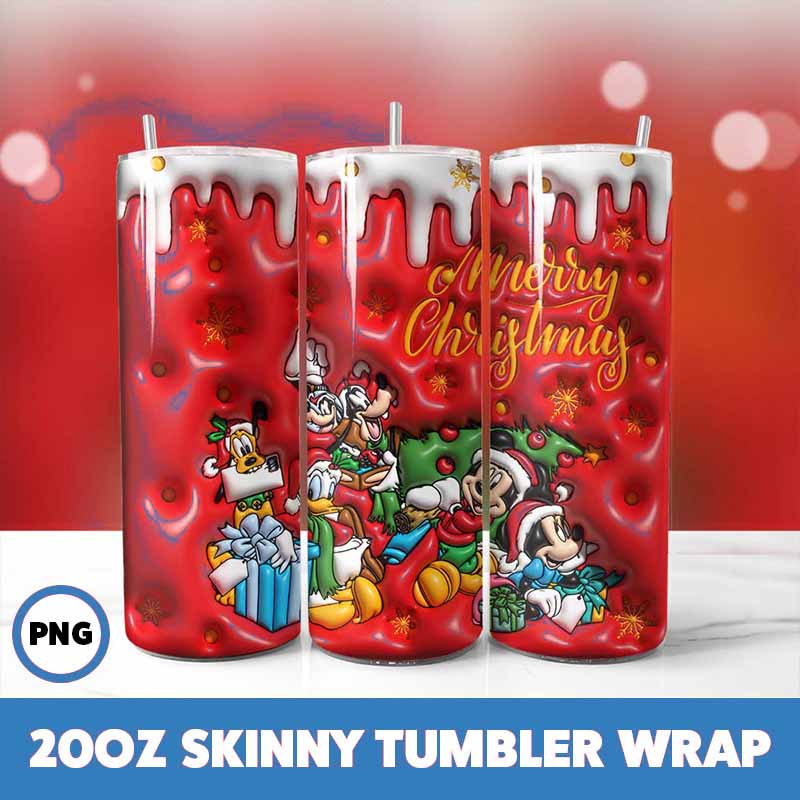 Cartoons Christmas Tumbler
  Wrap