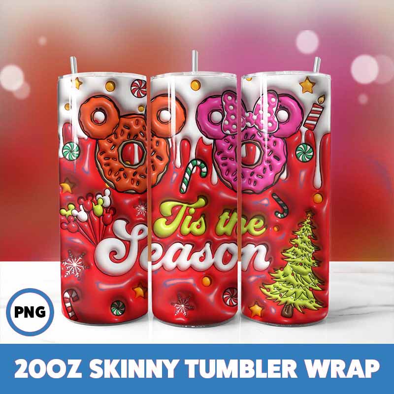 Cartoons Christmas Tumbler
  Wrap