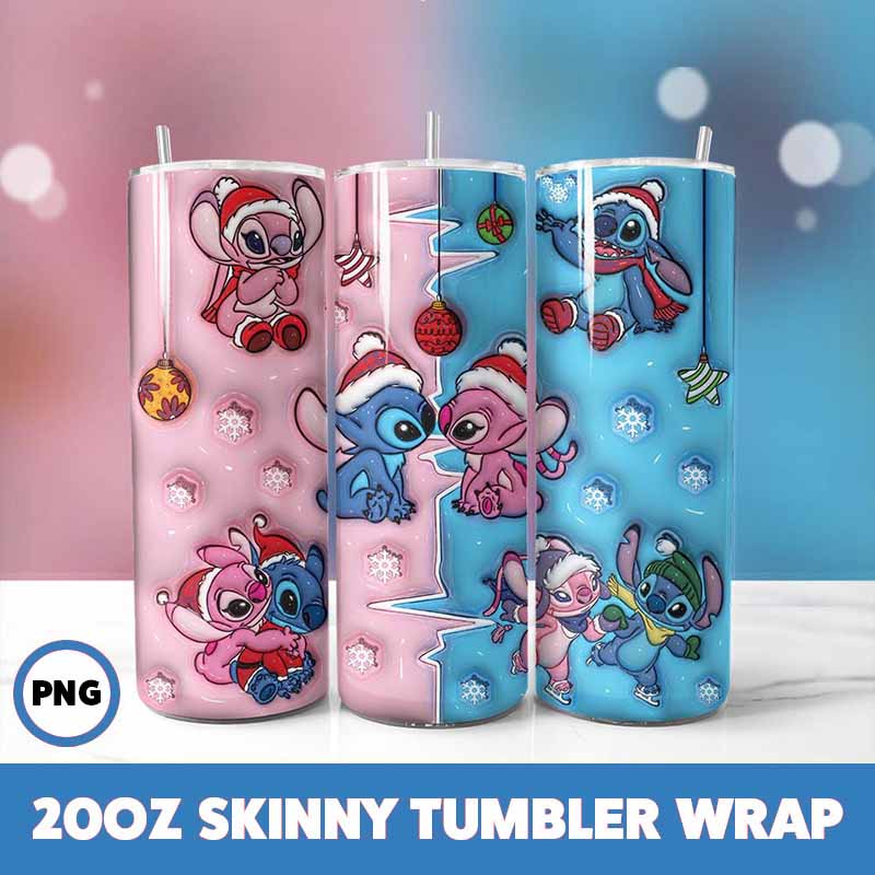 Cartoons Christmas Tumbler
  Wrap