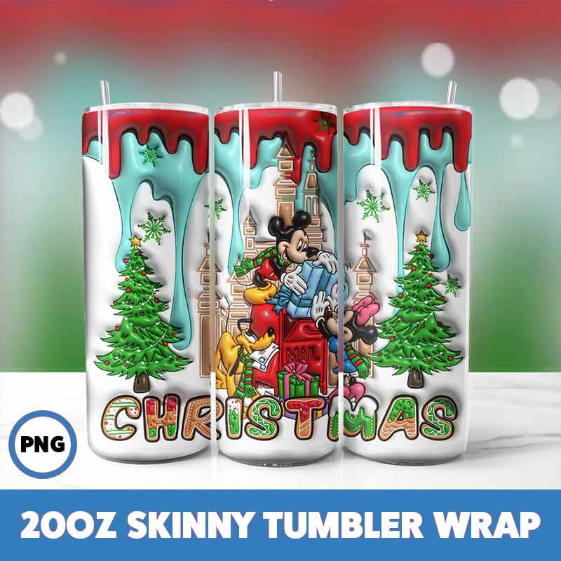 Cartoons Christmas Tumbler
  Wrap