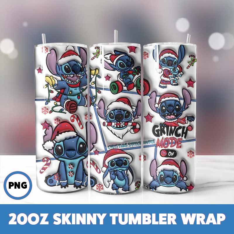 Cartoons Christmas Tumbler
  Wrap