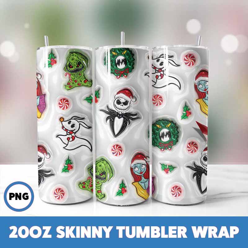 Cartoons Christmas Tumbler
  Wrap