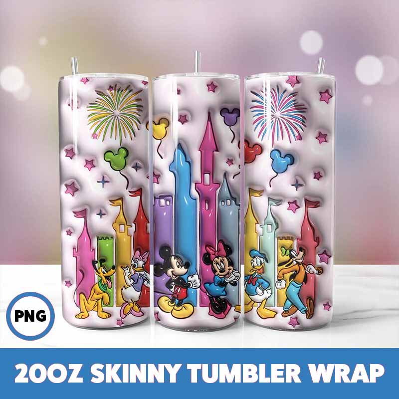 Cartoons Christmas Tumbler
  Wrap