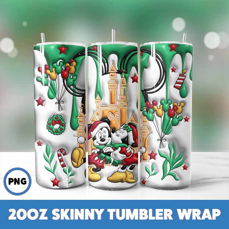 Cartoons Christmas Tumbler
  Wrap