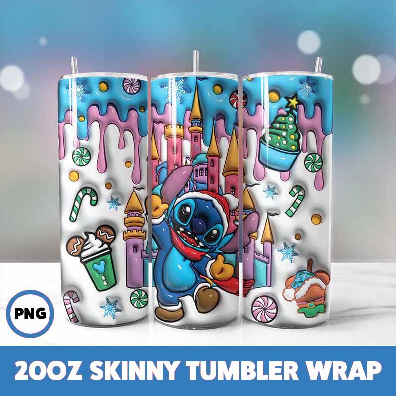 Cartoons Christmas Tumbler
  Wrap