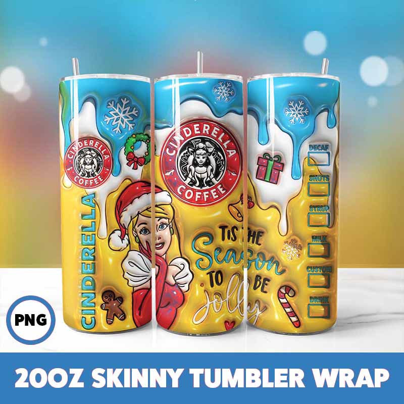 Cartoons Christmas Tumbler
  Wrap