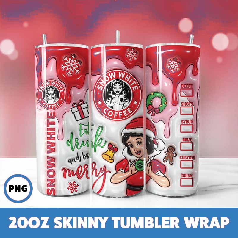 Cartoons Christmas Tumbler
  Wrap