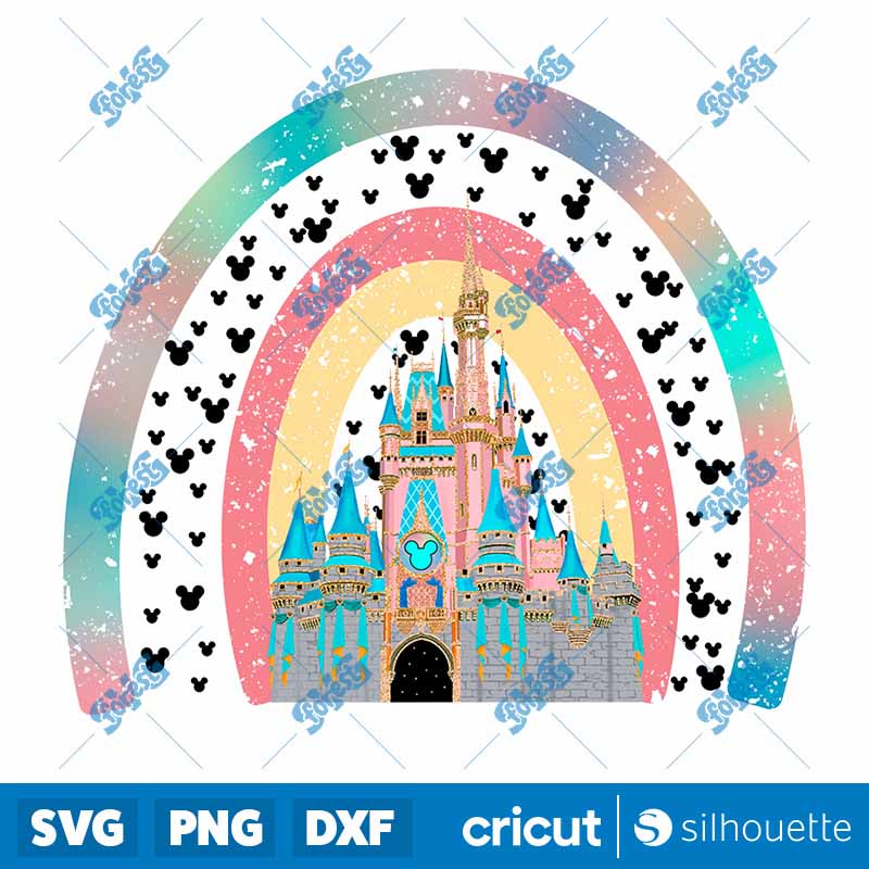 Castle Mouse Rainbow Vacation
  Design