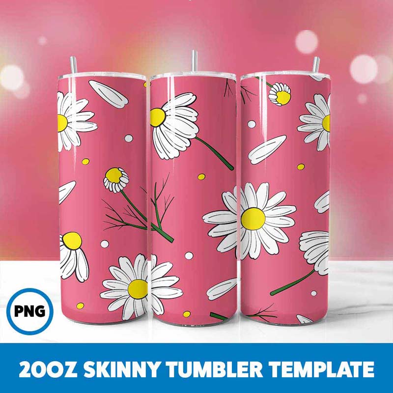 Chamomile Pink Tumbler Wrap
Tumbler Wrap