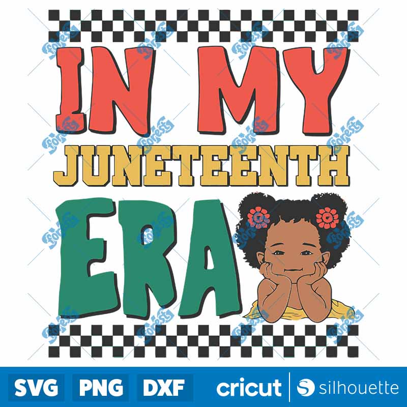 Checkered In My Juneteenth Era
  SVG