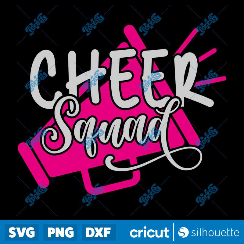 Cheer Squad Girls SVG