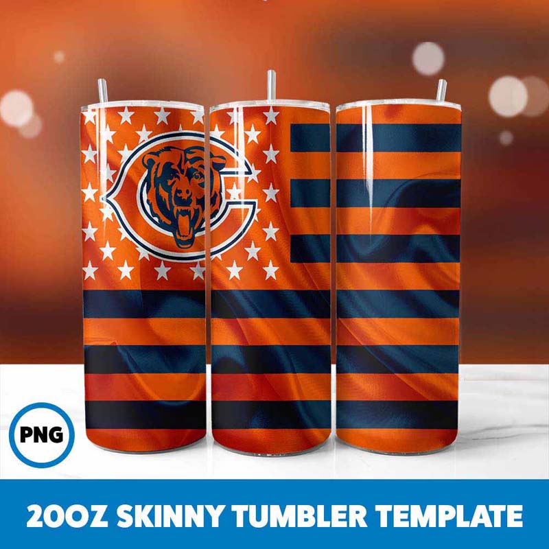 Chicago Bears Tumbler Wrap