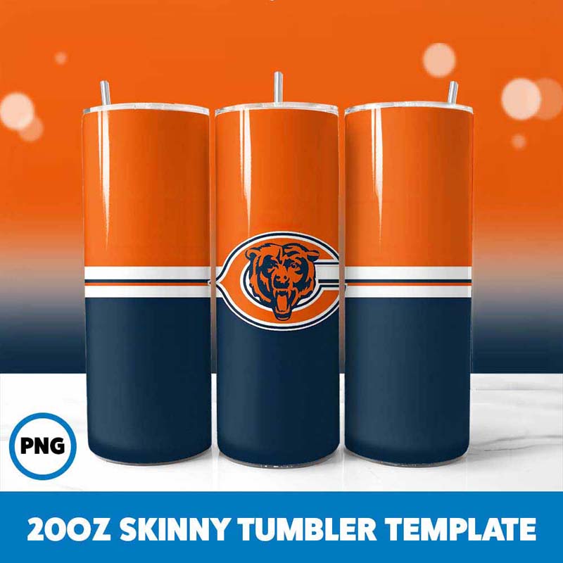 Chicago Bears 20oz Tumbler
  Wrap