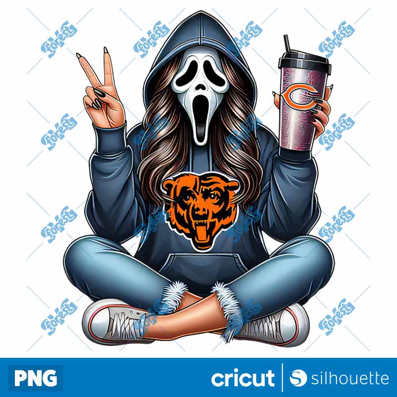 Chicago Bears Movie Ghost Girl
  Football PNG