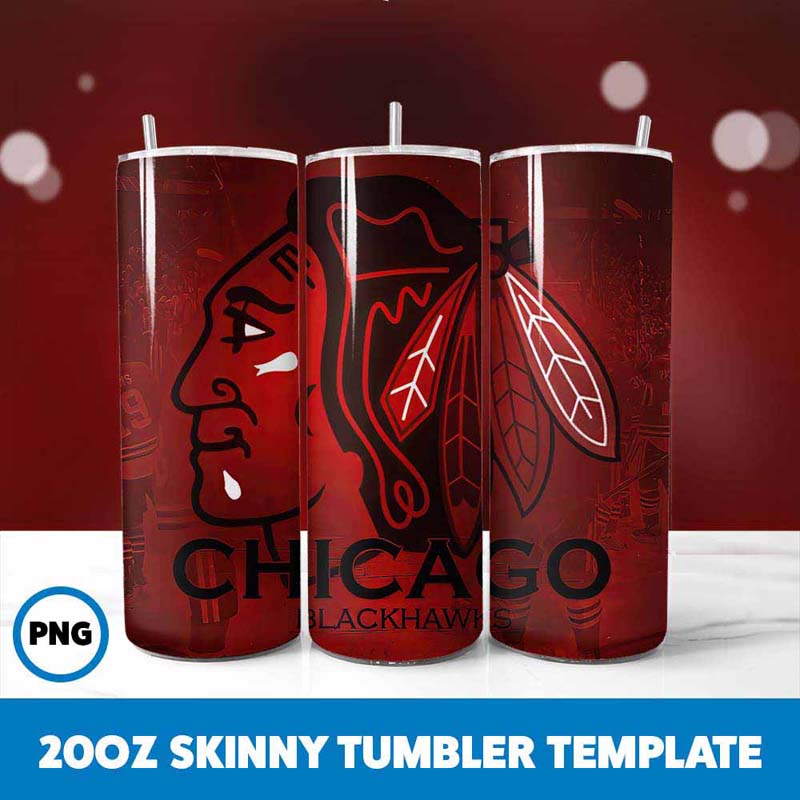 Chicago Blackhawks 20oz
Tumbler Wrap