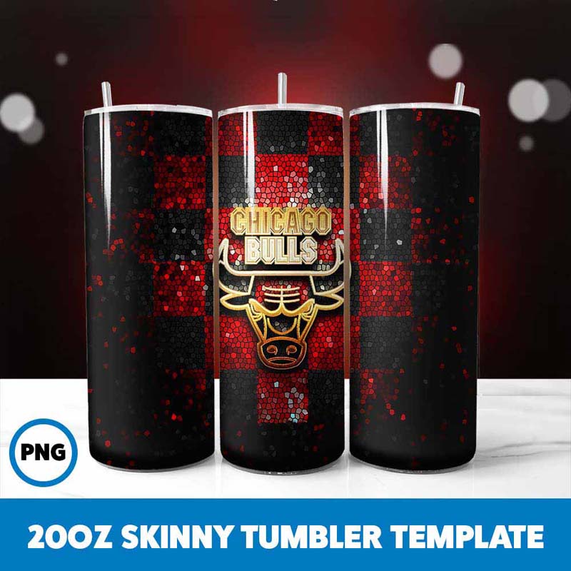 Chicago Bulls Basketball Team
Tumbler Wrap