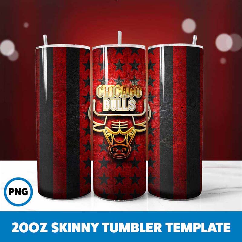 Chicago Bulls Basketball Team
Tumbler Wrap