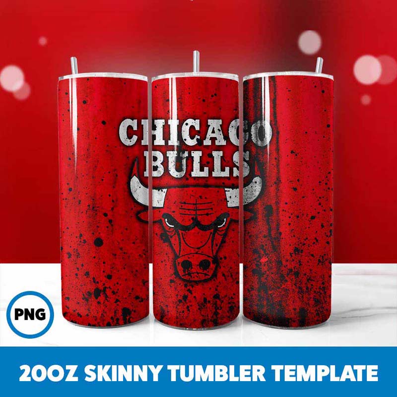 Chicago Bulls Basketball Team
Tumbler Wrap