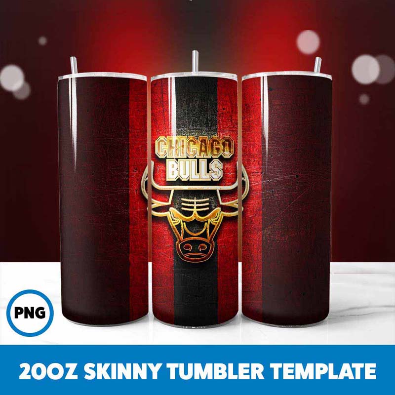 Chicago Bulls Basketball Team
Tumbler Wrap