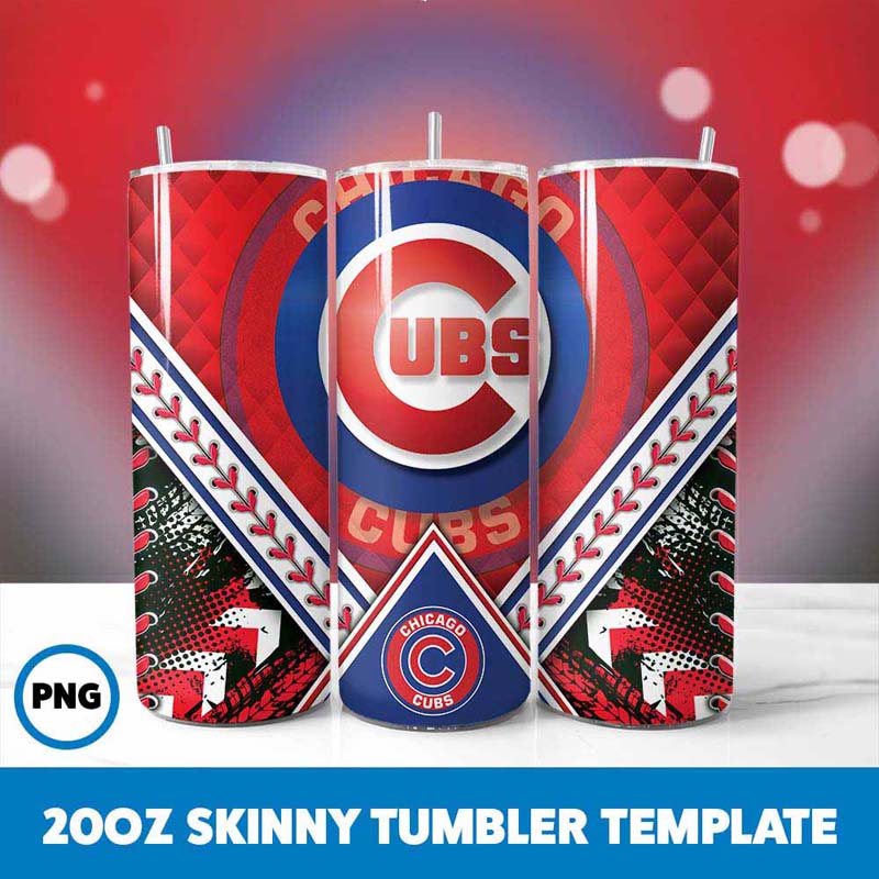 Chicago Cubs 20oz Tumbler Wrap